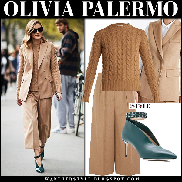 Olivia palermo shop camel coat